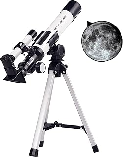 Astronomical Telescope for Kids- Professional Stargazing HD Refractor 400mm Focal Length, High Magnification Astronomical Telescope to Observe Deep Space for Kids Beginners…