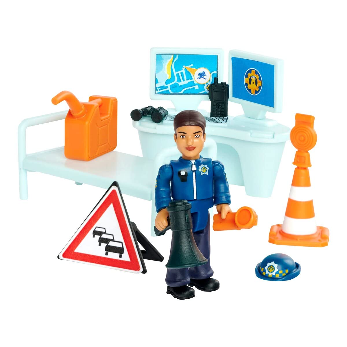 Simba Sam Stazione della Polizia con figura Playset Gigante con Luci e Suoni | 109251097