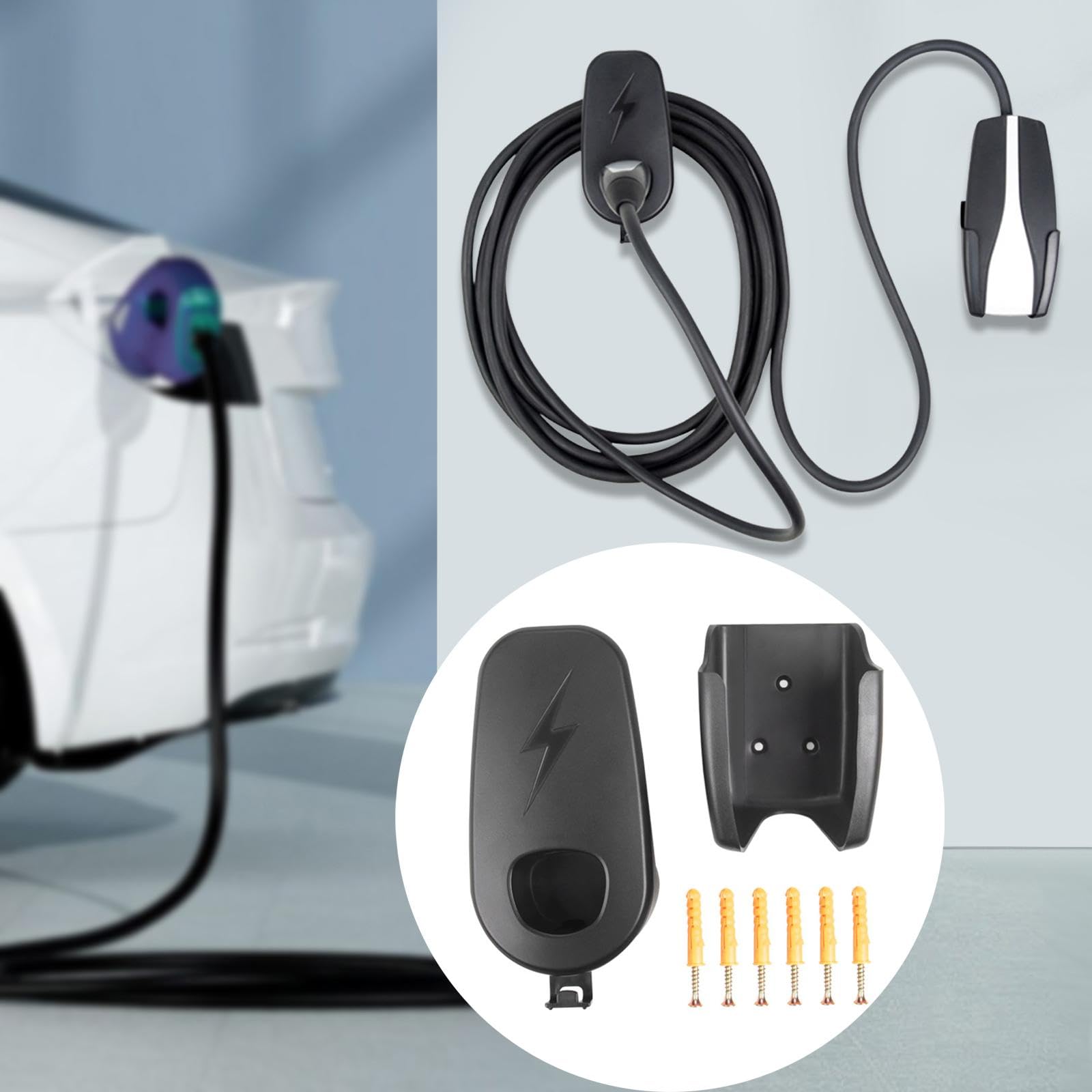 Amazon.co.jp: テスラ モデル Y 用 EV 充電器ケーブル ホルダー 多機能 