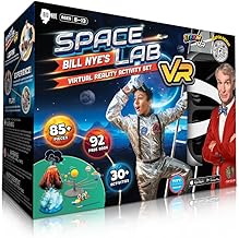 Abacus Brands Bill Nye's VR Space Lab - Virtual Reality Kids Science Kit, Book and Interactive STEM Learning Activity Set (Bill Nye Space (2025 Version))