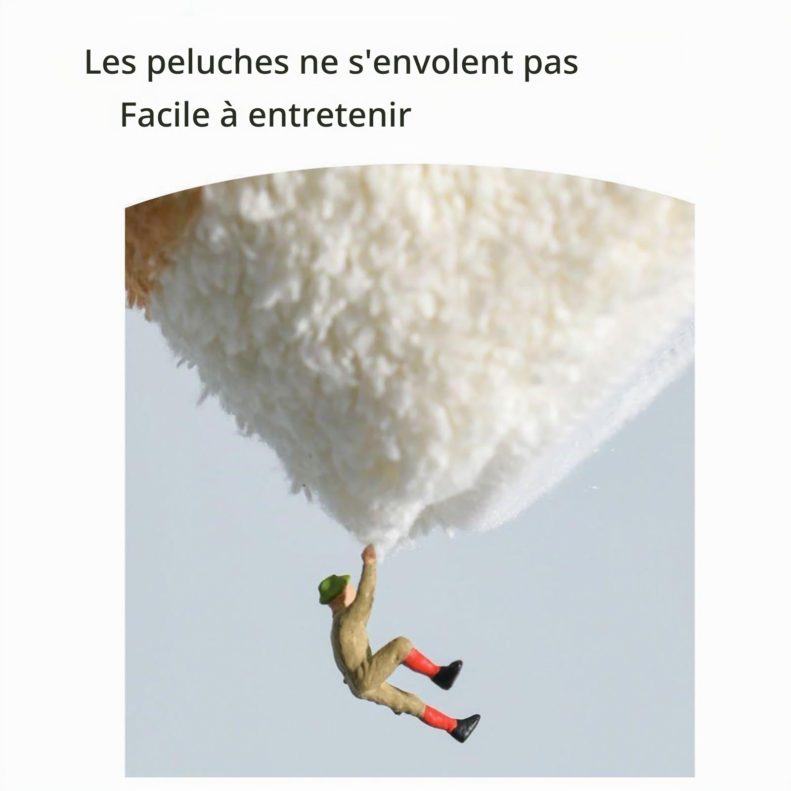 PUIOKA Tapis de Forme Irrégulière en Nuage - Antidérapant, Imitation Cachemire pour Salon