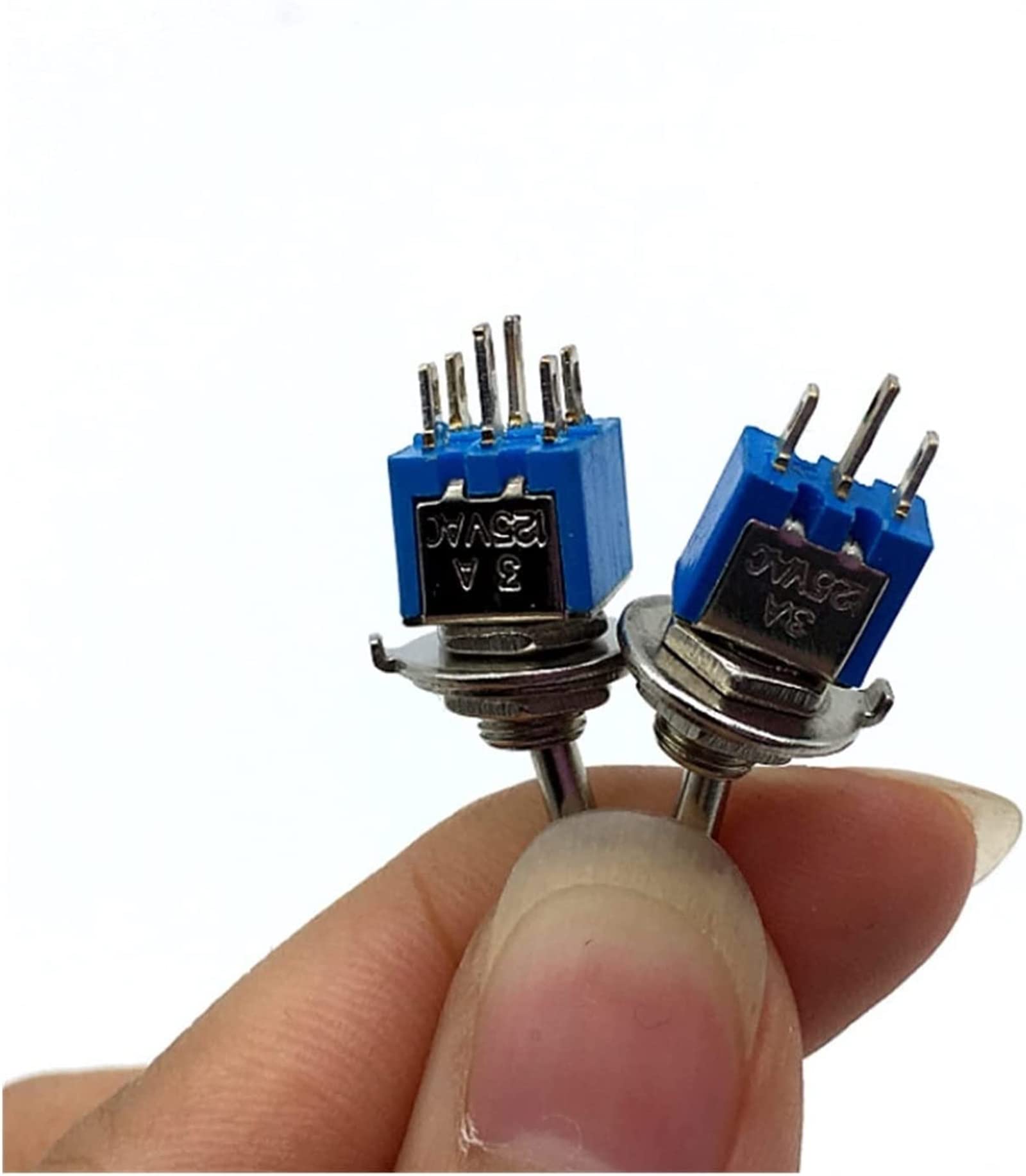 Interrupteur à Bascule avec Verrouillage Stable Mini Switch ON-ON 3 Broches 3A
