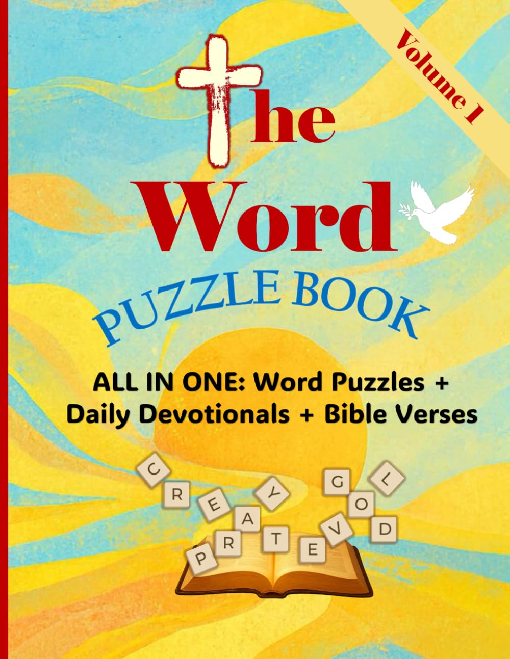 The Word Puzzle Book Vol. 1: ALL-IN-ONE: Word Puzzles + Daily Devotionals + Bible Verses
