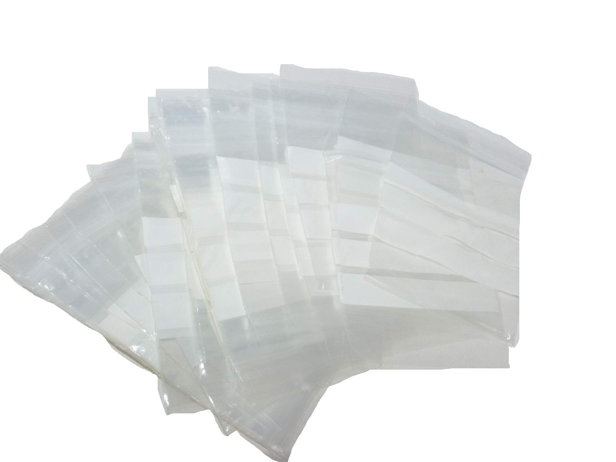 Grip Seal Polythene Bags Resealable Write On 40 Micron 90x115mm PGW123