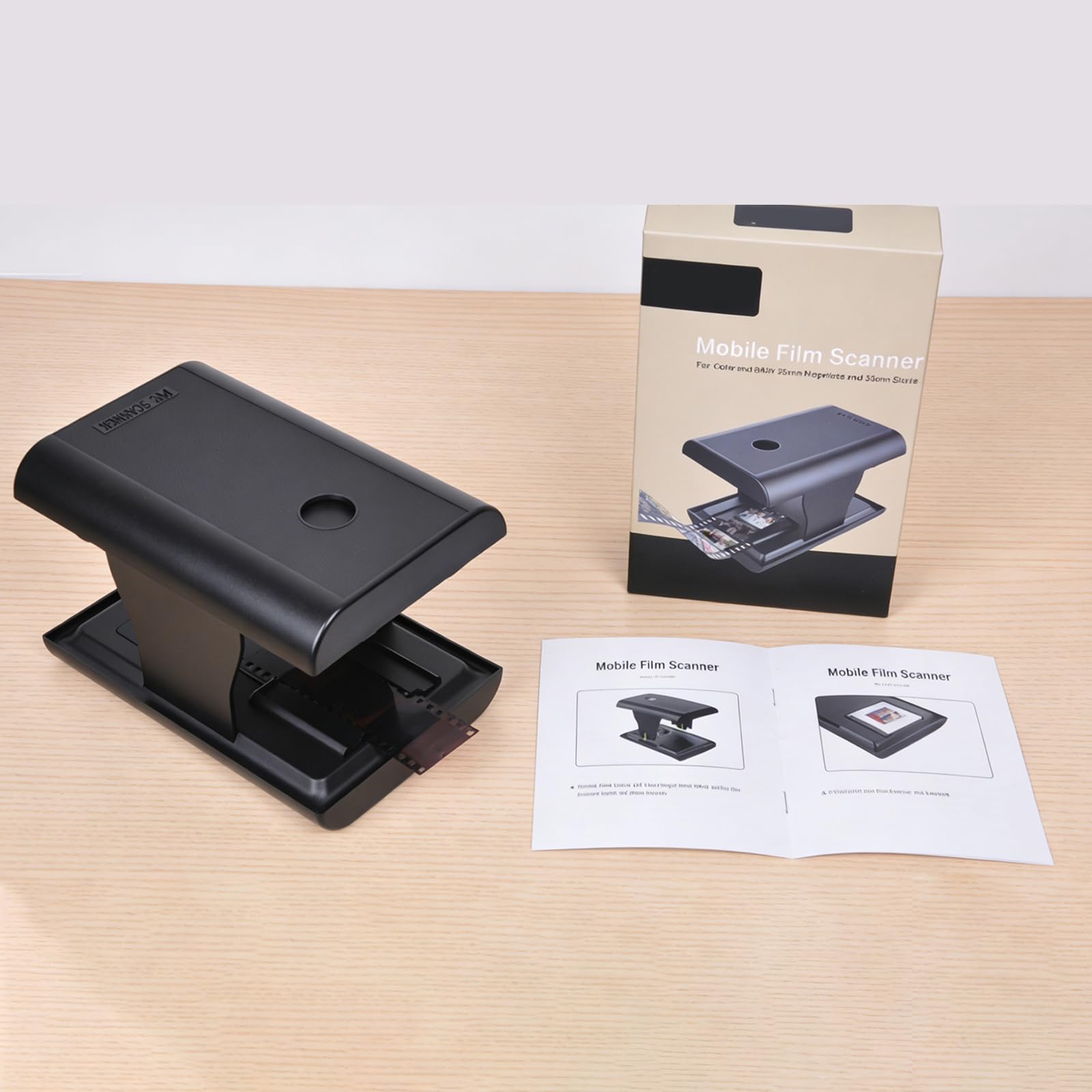 Scanner de film de résolution pour smartphones convertit facilement les négatifs en lecteur de film ABS numérique