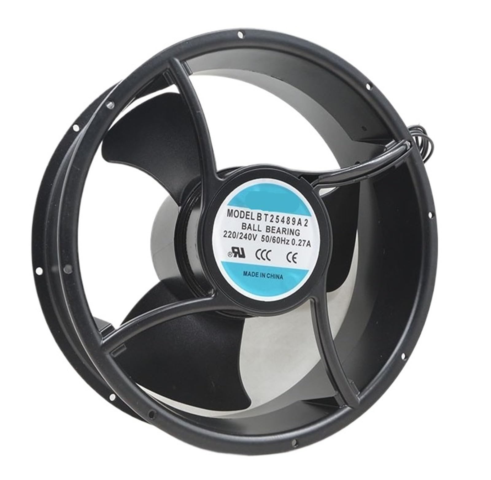 FSBNMNXPQ Cooling Fan BT25489A2 AC 220/240V 0.27A 50/60Hz 254x254x89mm 2-Wire