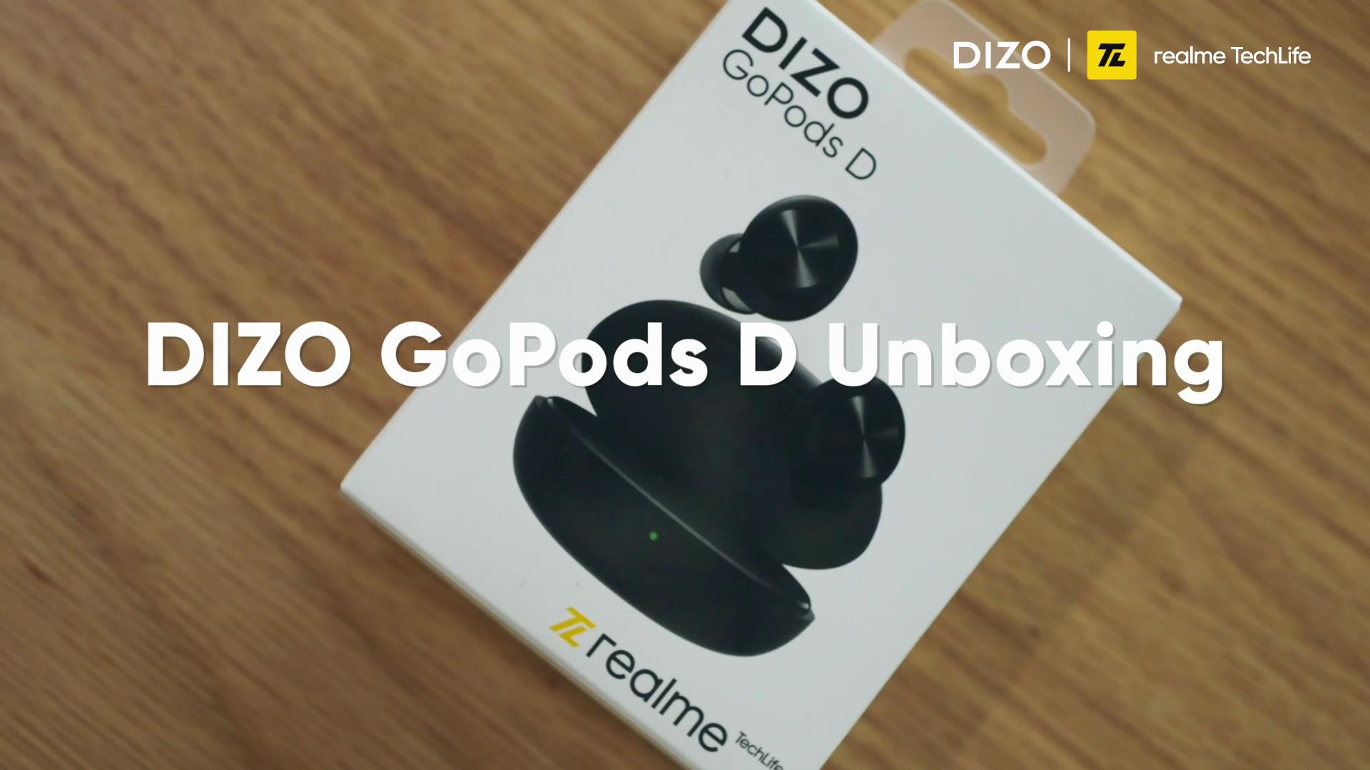 DIZO Gopods D Earbuds Unboxing