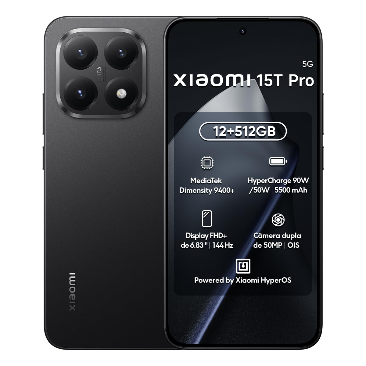 15T PRO 5G DS 12+​512 EUR BLACK