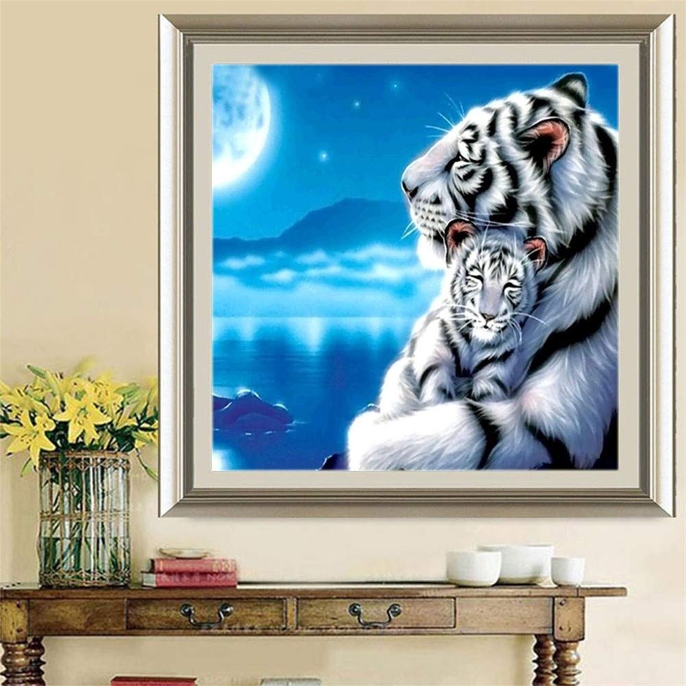 Quadro Diamanti Fai Da Te 30x40 Cm Pavemlo 5D Diamond Painting Kits Completo Pesce Rosso, DIY Arte Con Strass Per Decorazione Parete