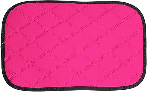 FH Group Funda protectora para consola central Neosupreme con patrón de diamante, resistente al agua, color negro, se adapta a la mayoría de