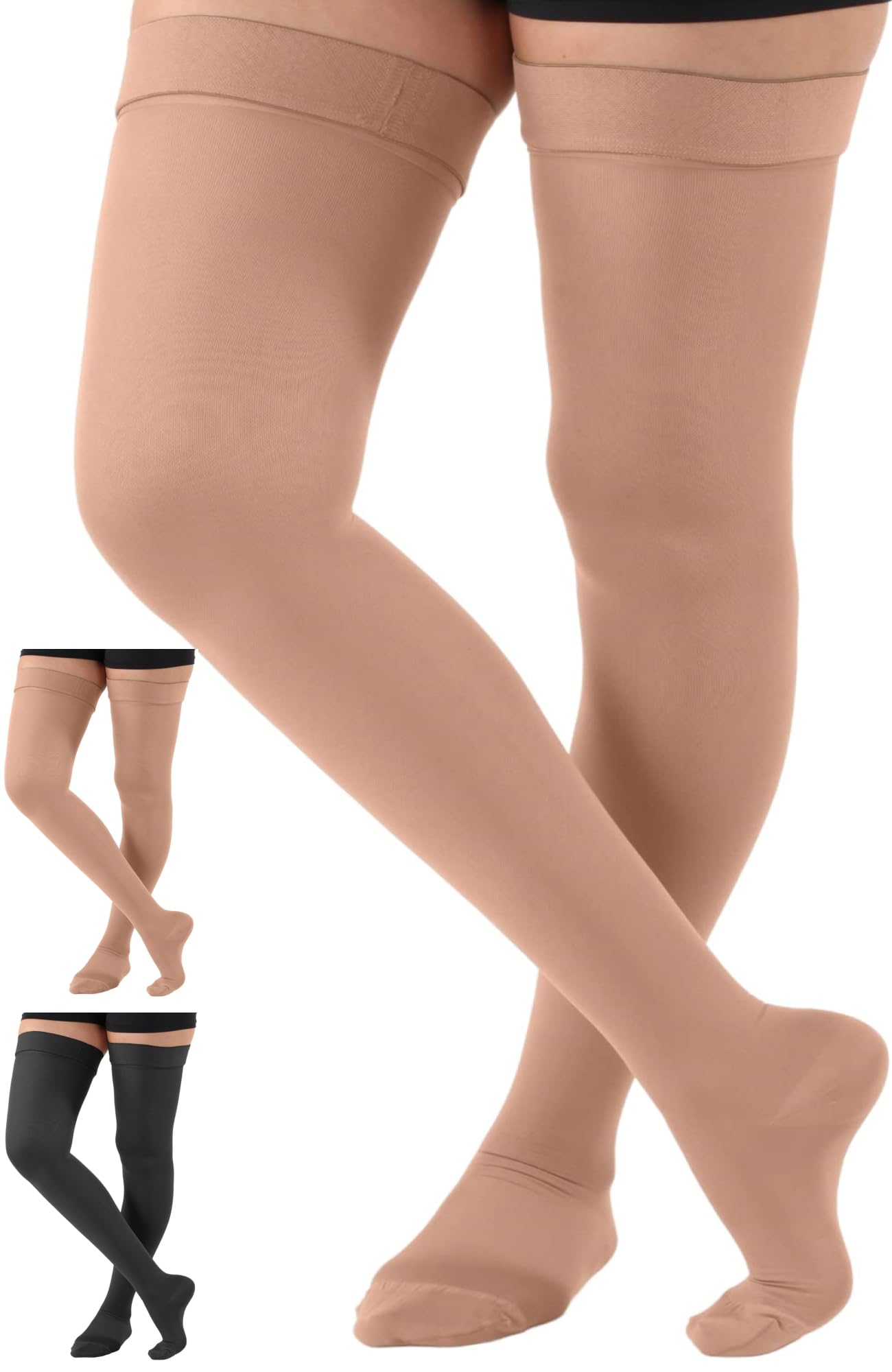 ABSOLUTE SUPPORT Support Hose For Women Compression 20-30mmHg, A203SW
