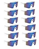 12 pack Sports Sunglasses bulk for Men Women,Driving Fishing Cycling Mountain Bike Sunglasses UV400 Protection