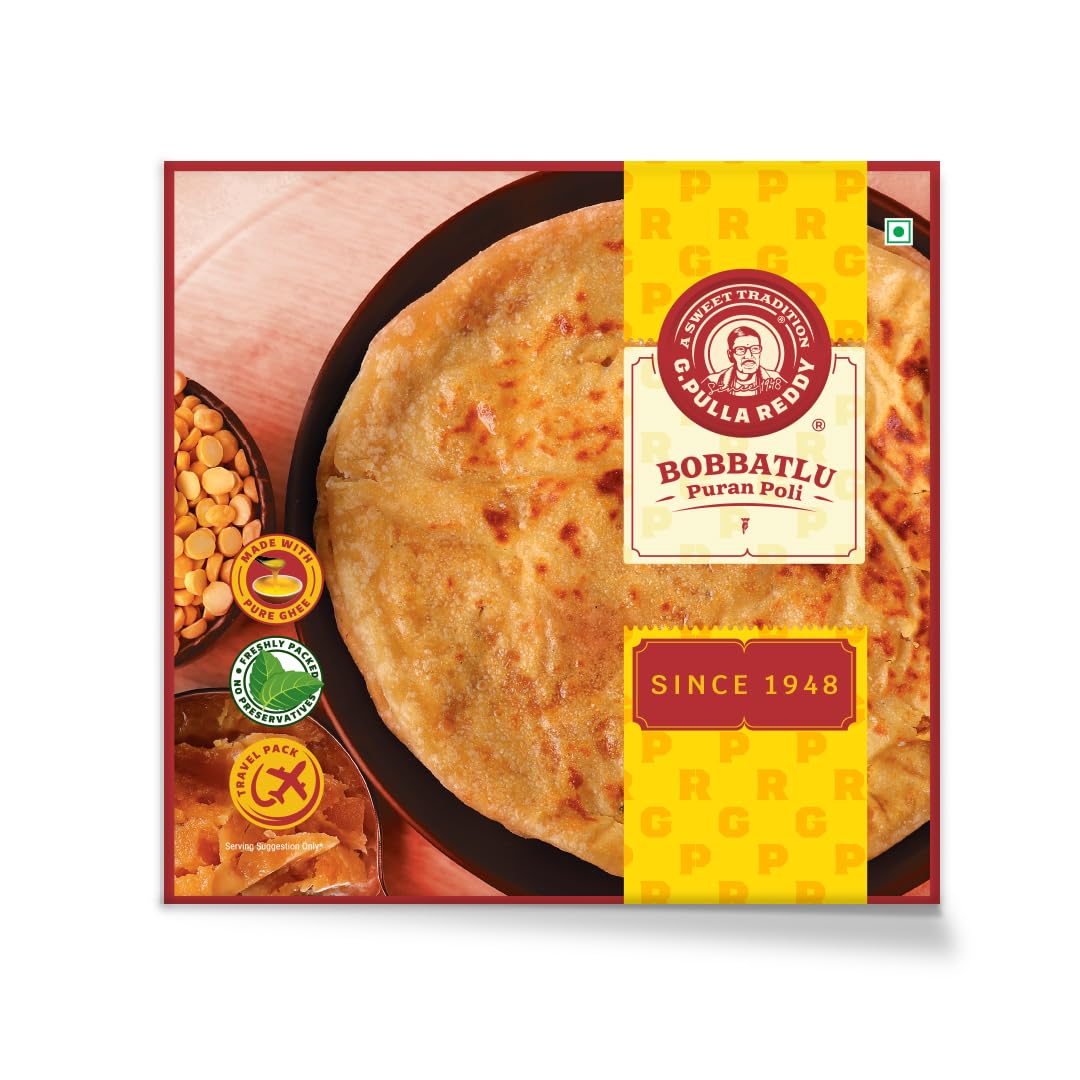 G Pulla Reddy's Bobbatlu 300Gms