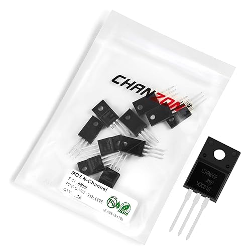 Miniatura 94 de Chanzon IRF1404 TO-220AB NMOS MOS Transistor MOSFET Canal N de Potencia (Paquete de 10 piezas)