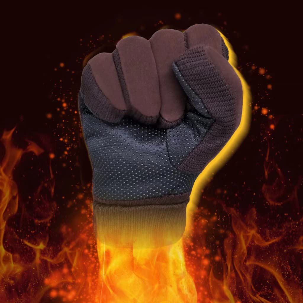 Guantes térmicos Antideslizantes Guantes de Invierno Guantes para Correr con Pantalla táctil, Guantes con Forro cálido para Deportes Ciclismo Senderismo Caminar Montar en Bicicleta