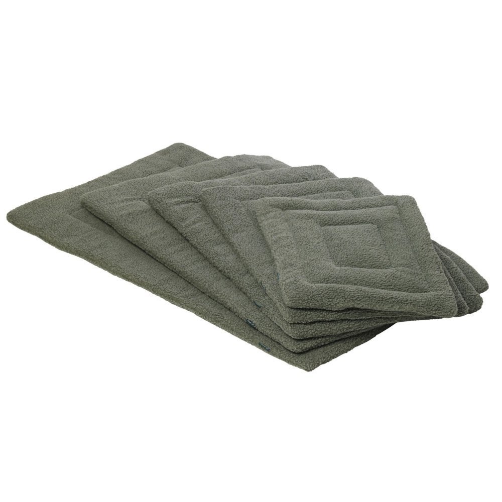 House of Paws Moss Berber Fleece Large Mat for Pets - Machine Washable, Insulating and Durable