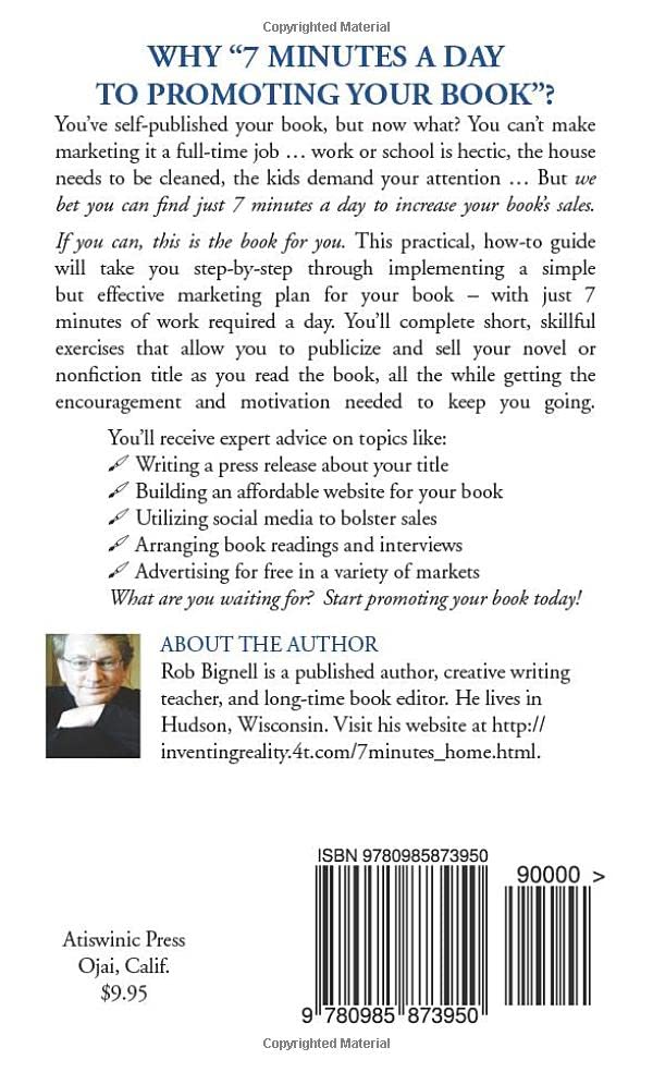 7 Minutes a Day to Promoting Your Book: A Step-by-Step Guide to Generating Publicity and Sales - Image 2