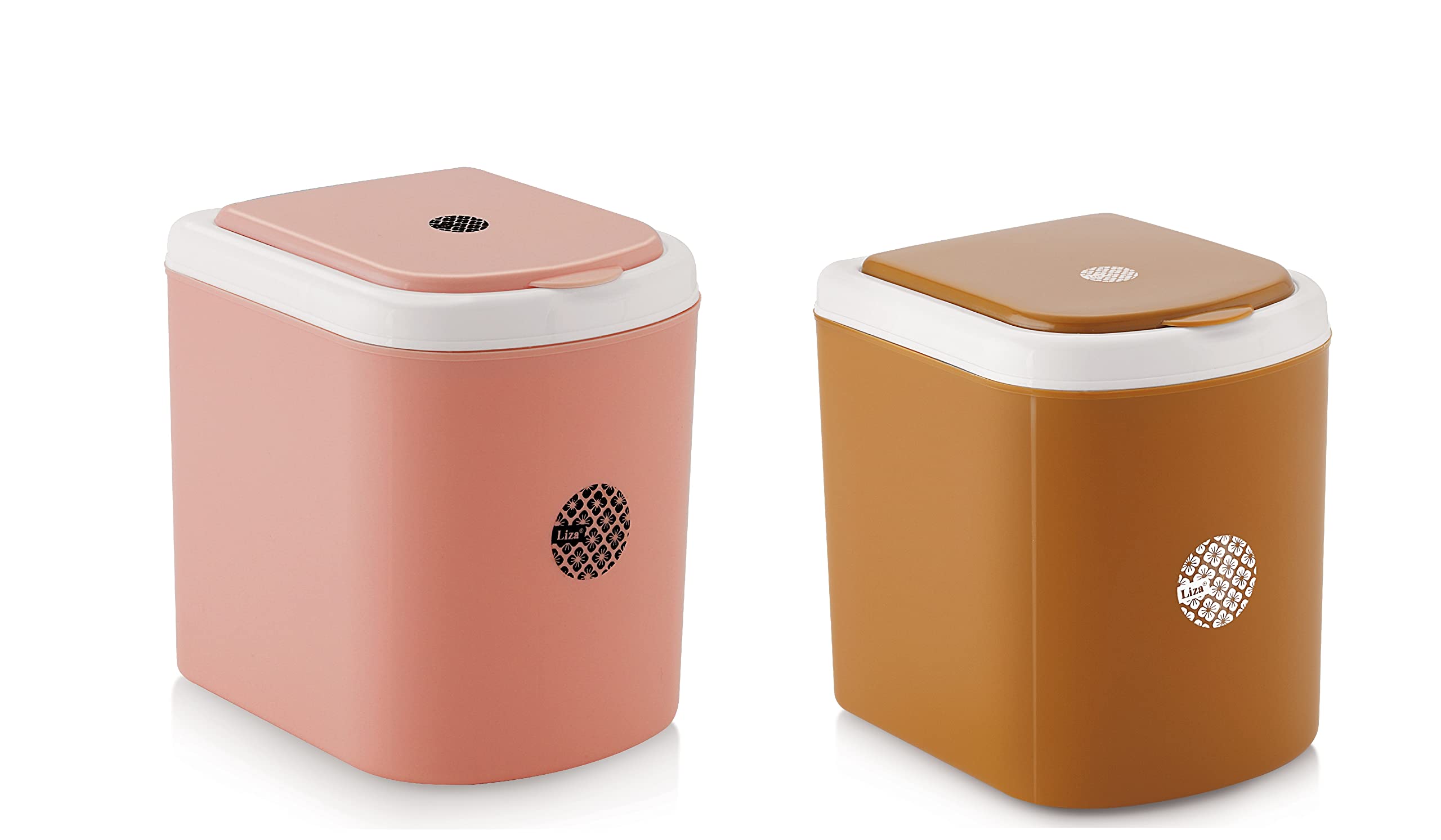 Mini Waste Bins - 2 Pack for Car, Office & Home -7