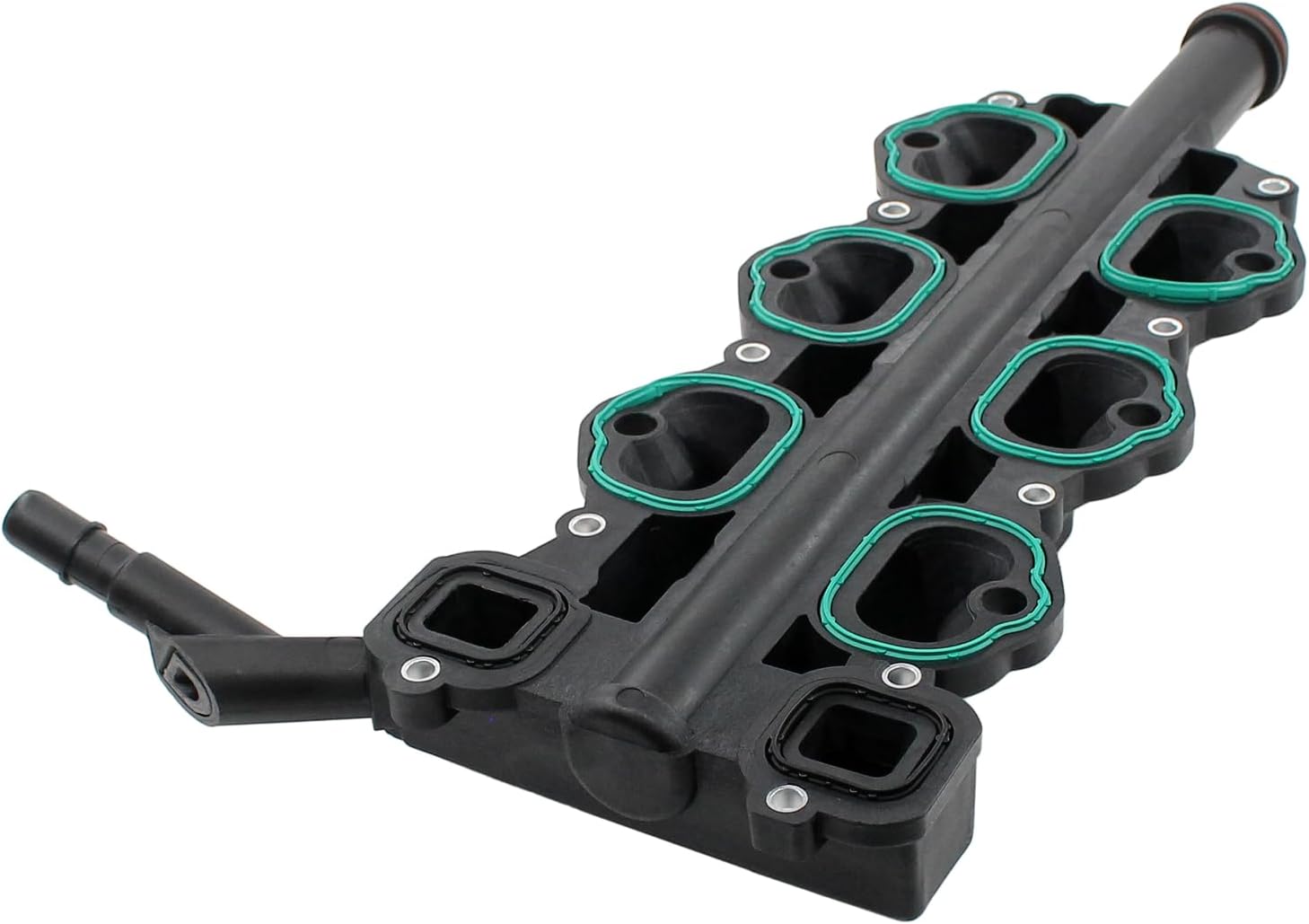 Engine Intake Manifold with Gaskets Assembly for Ford Explorer 3.3 2020-2023, F150 3.3 3.5 2011-2023, Mustang 3.7 2011-2017, Police Interceptor Utility 3.3 2020-2024, Transit 3.5 3.7 2015-2024