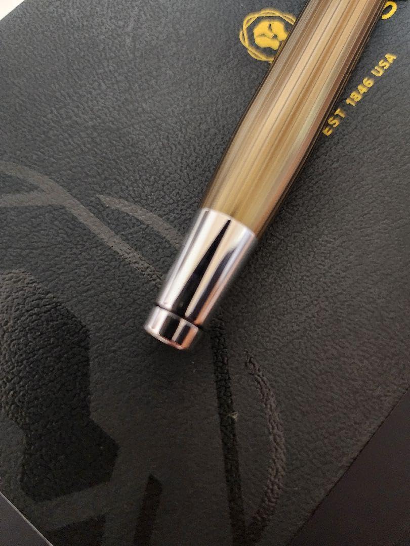 レア 廃盤 クロス ピアレス トランスルーセント 125 チタン 万年筆