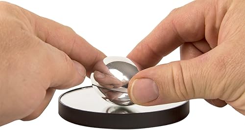 Miniatura 2 de trompo elipsoide para aliviar el estrés. Maravilla de la fisica y la óptica