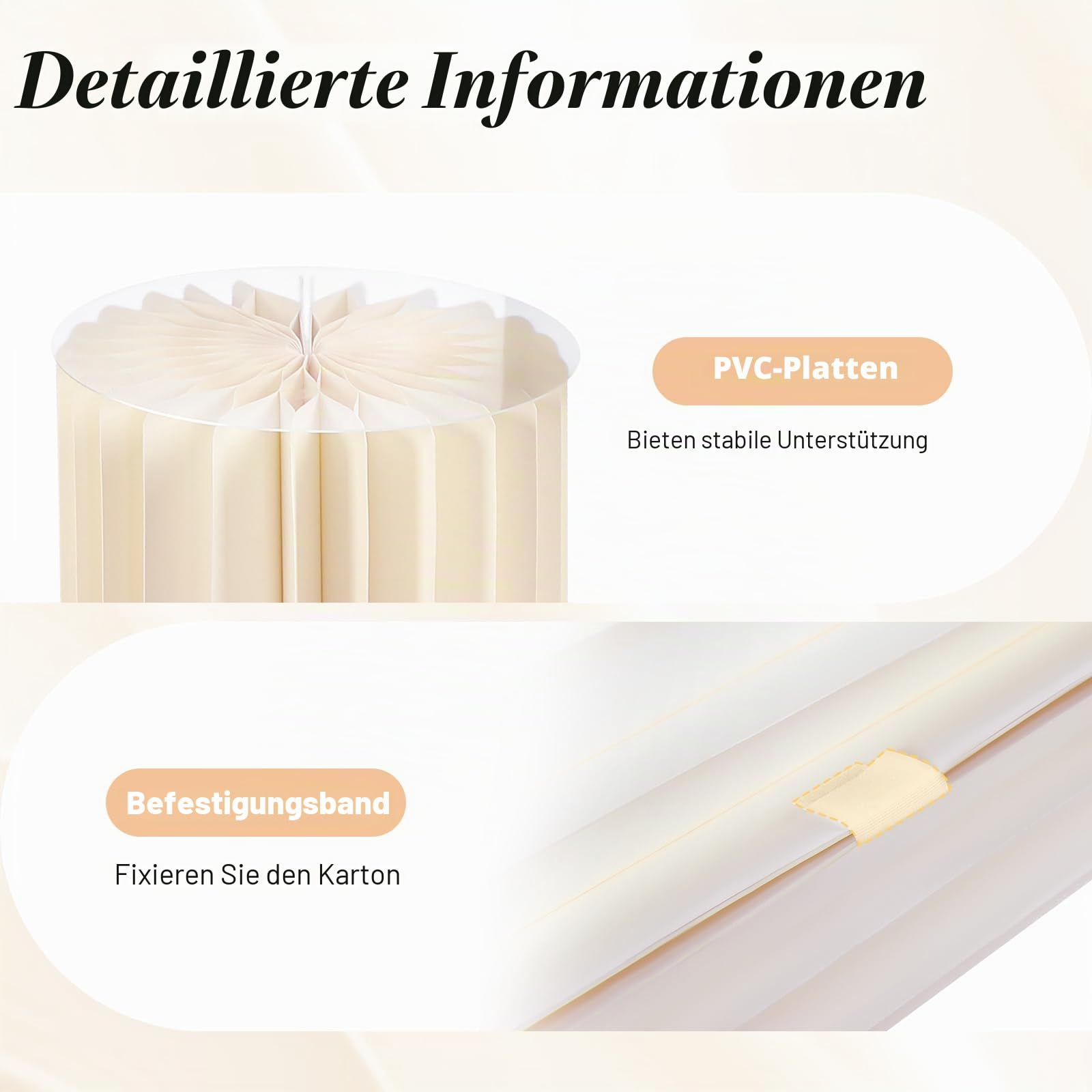 MINRS 5 Stücken Hochzeit Karton Blumensäule Vasen Faltbarer Tafelaufsatz aus Karton, Säulen-Display mit Acryldeckel, Faltbarer Blumenständer Dekosäule für Hochzeit, Party, Garten