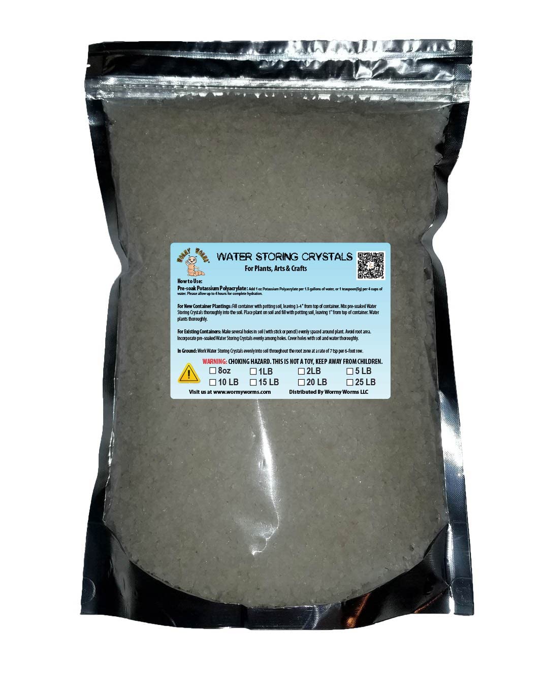 Buy 5lb Large Water Storing Polymer Crystals Quencher for Crickets
