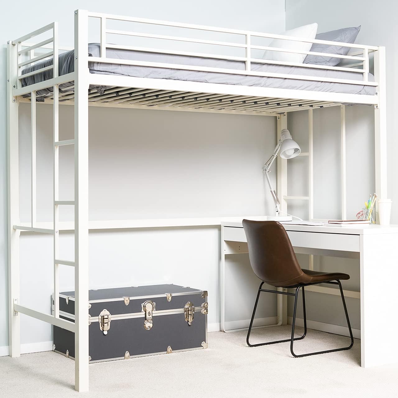 Rhino Trunk & Case Camp & College Trunk with Removable Wheels 30"x17"x13" (Black) : Home & Kitchen