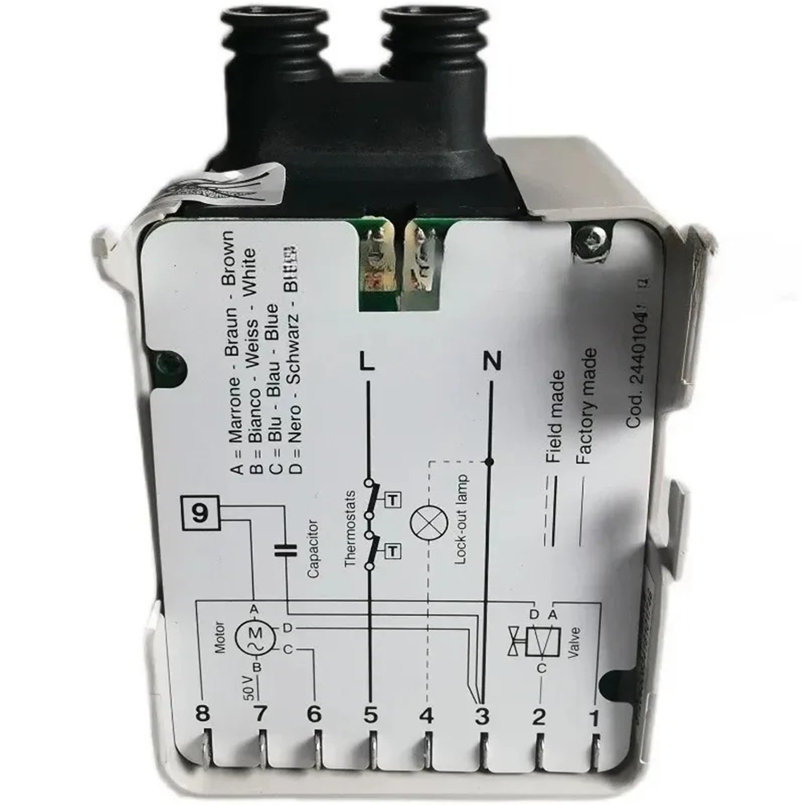 Contrôleur de brûleur RBL530SE pour résoudre les pannes d'allumage avec base oculaire 40G