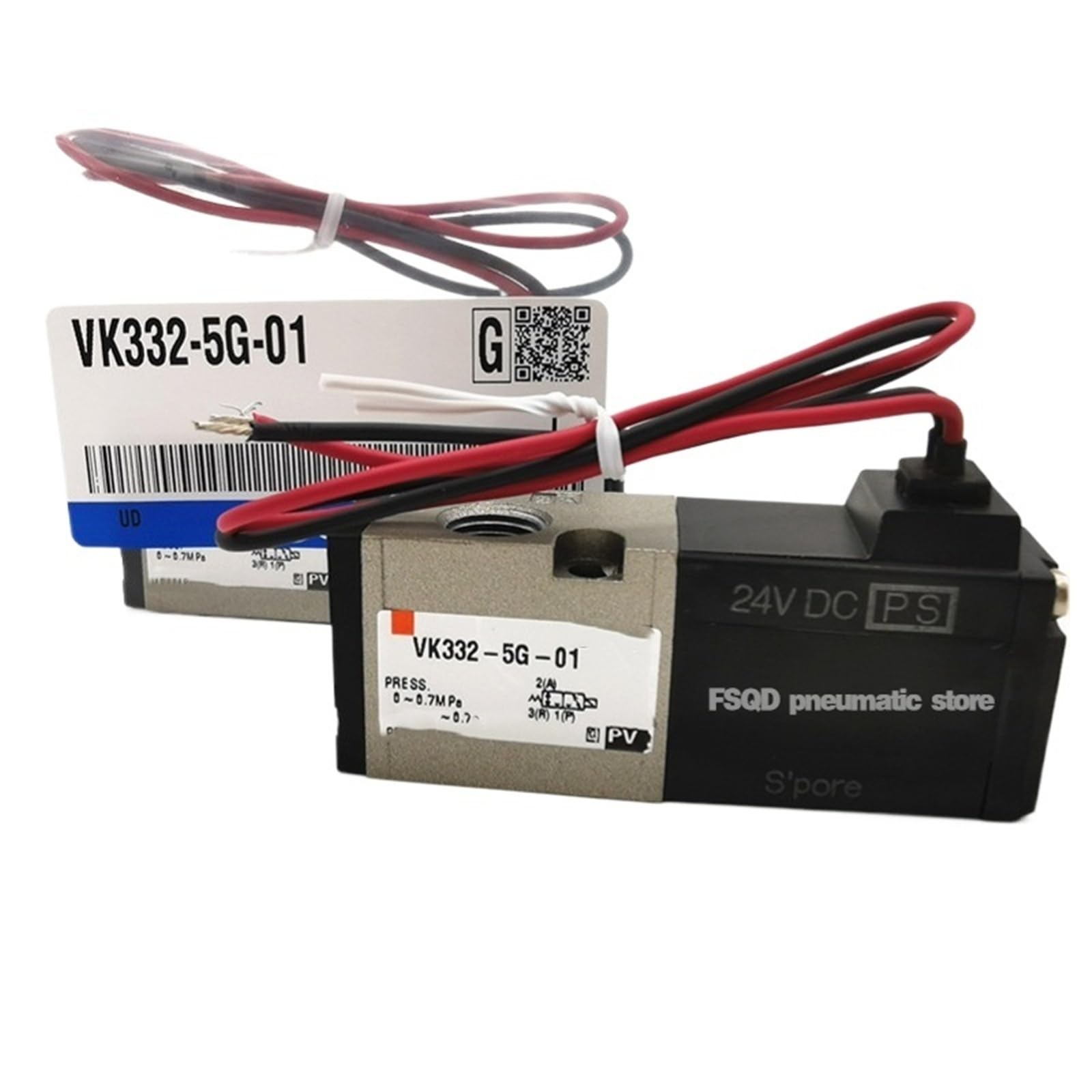 Electrovanne VK332V-5GS-01 : commande directe pour éliminer les fuites d'air
