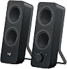 Logitech Z207 Bluetooth Bilgisayar Hoparlörü, 20 İnce ve Hafif Tasarım, Siyah