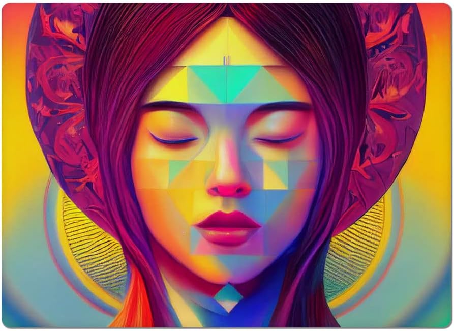 Beautiful Car Magnet 2 PCS - Artwork Car Magnet - Girl Sticker