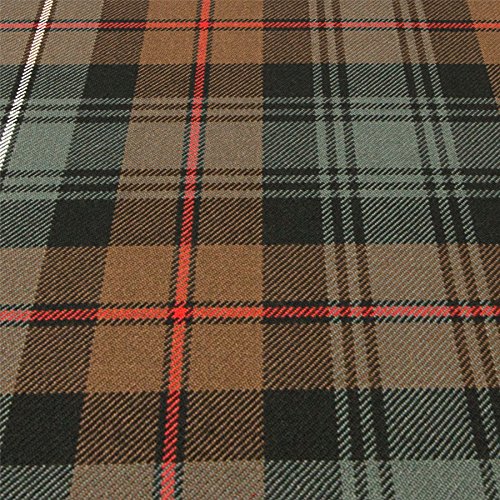 Tissu Robertson Hunting Weathered Tartan 16oz lourd pur kilt écossais au mètre
