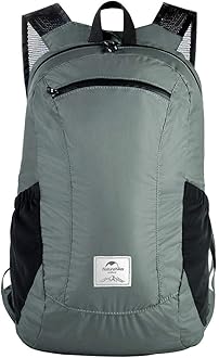 30D Nylon Ultra Lightweight Foldable Waterproof Backpack for Hiking, Camping, Outdoor Travel