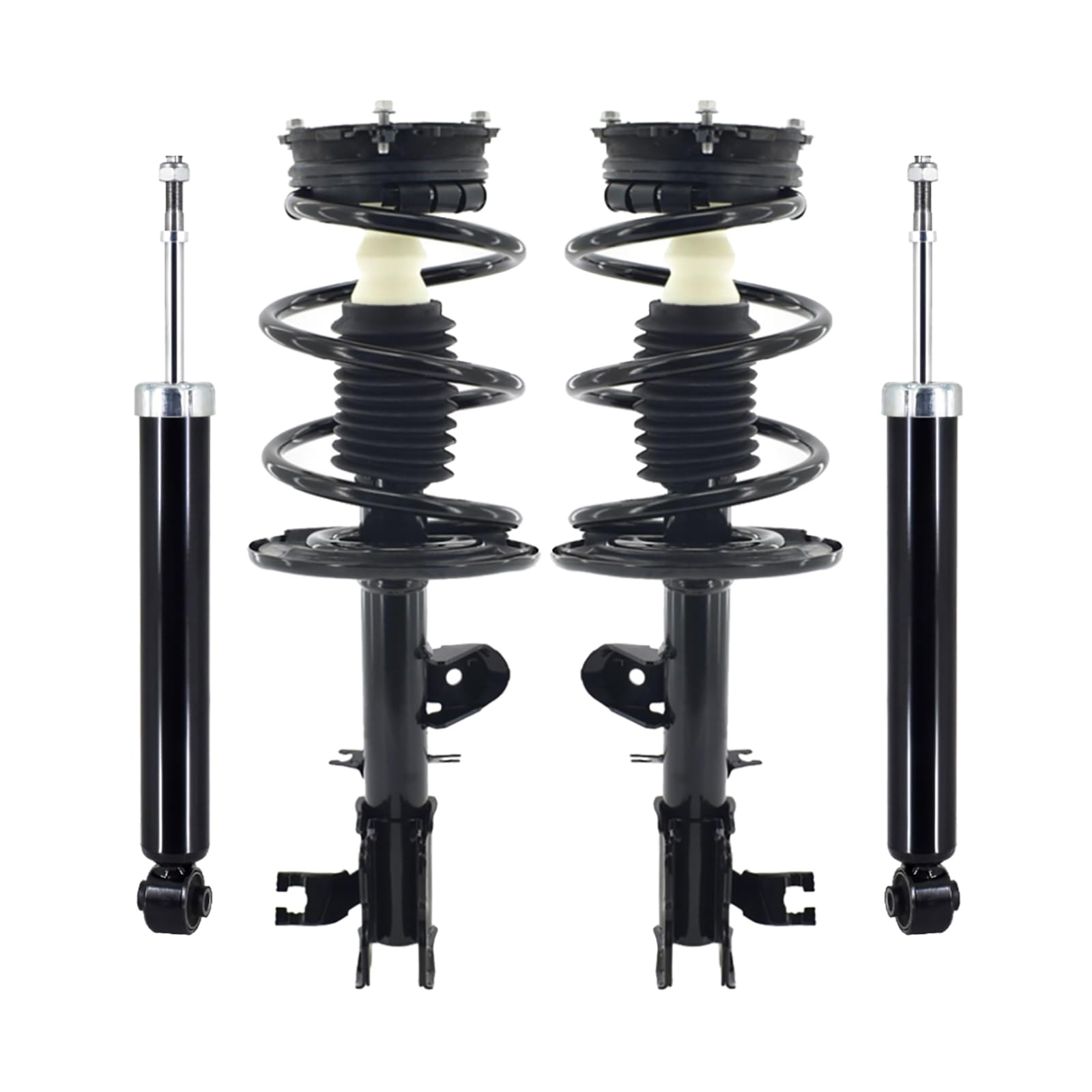 PM Auto Set 4 Front Quick Complete Strut-Coil Spring-Rear Shock For 2015-2024 Nissan Murano V6 3.5L