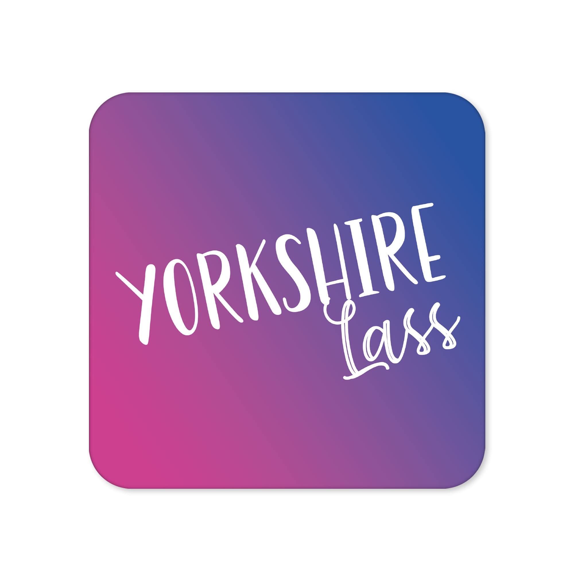 Funny Drinks Coaster | Novelty Office Mug Coasters | Childish Yorkshire Beer Mat | Sarcastic Home Accessory | Silly Prank Joke Coffee - CC41