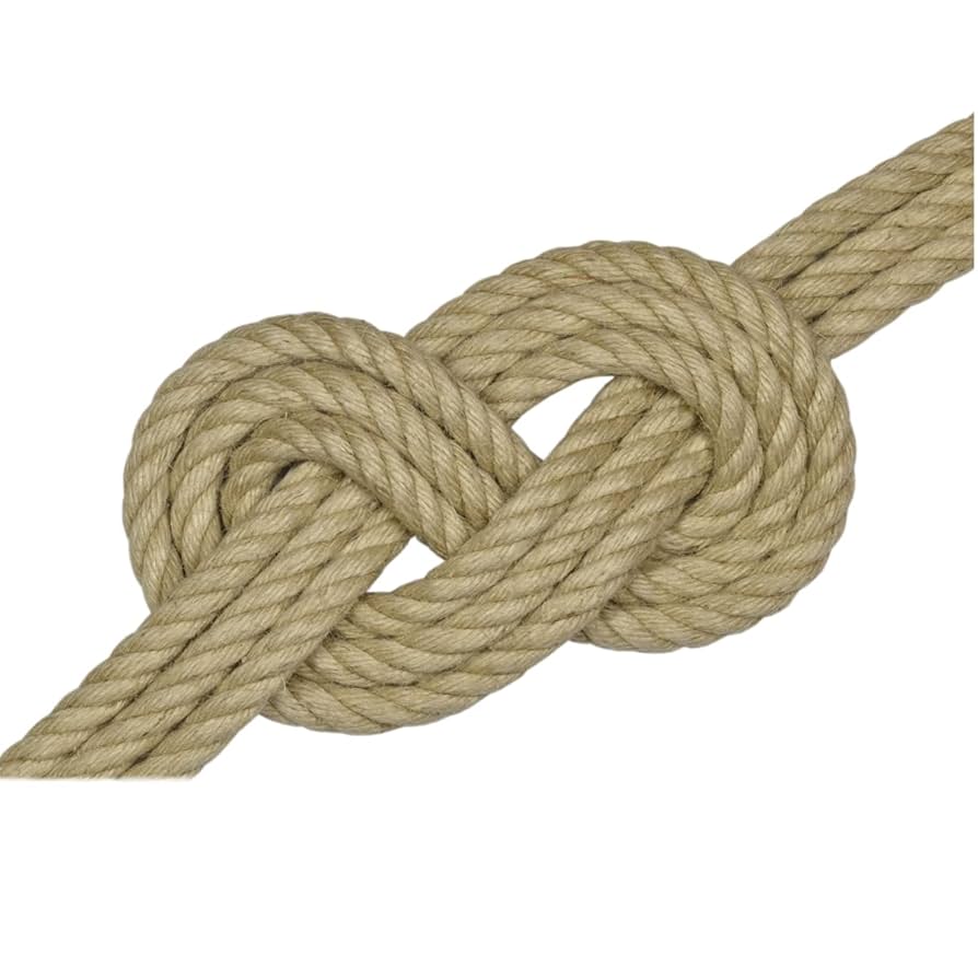 Fil à Linge Acier Corderie Italiane - Laiton Transparent 5mm, 50m | Résistant Aux Intempéries
