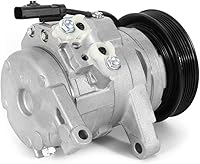 Vista 6 de Compresor de CA A/C Clutch CO 10800C apto para Dodge Dakota/Ram 1500 para Mitsubishi Raider 3.7L 4.7L 2004 2005 2006 2007, compresor de aire
