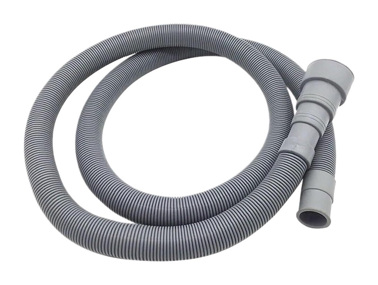 Kit Tubo Prolunga Tubo Di Scarico for Lavatrice E Lavastoviglie Grigio 70-200 Cm(200cm)