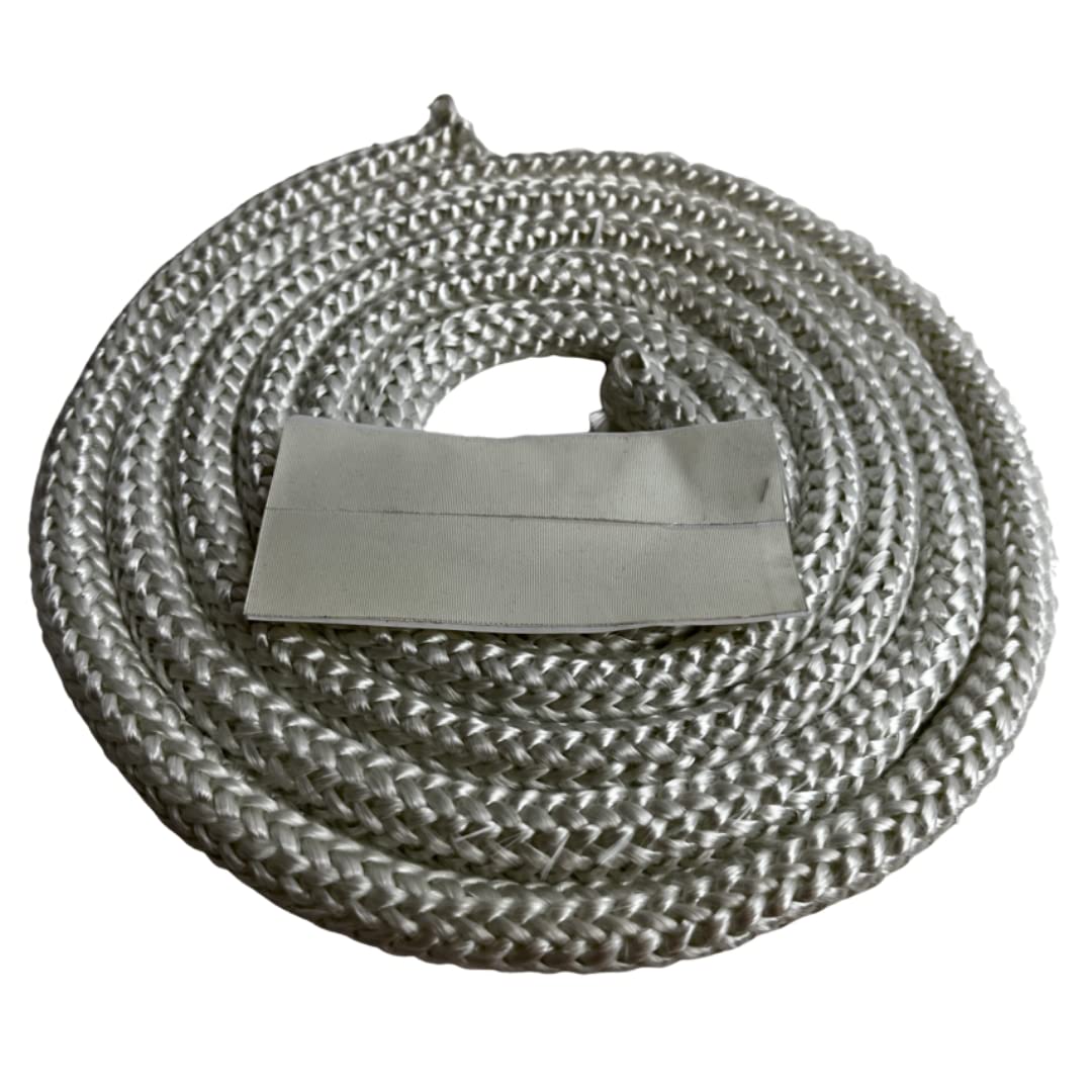Afdichtsnoer, afdichtingstape voor kachels, 14 mm x 2,5 m, afdichtingslijn voor open haarddeuren Afdichtsnoer, afdichtingstape voor kachels, 14 mm x 2,5 m, afdichtingslijn voor open haarddeuren