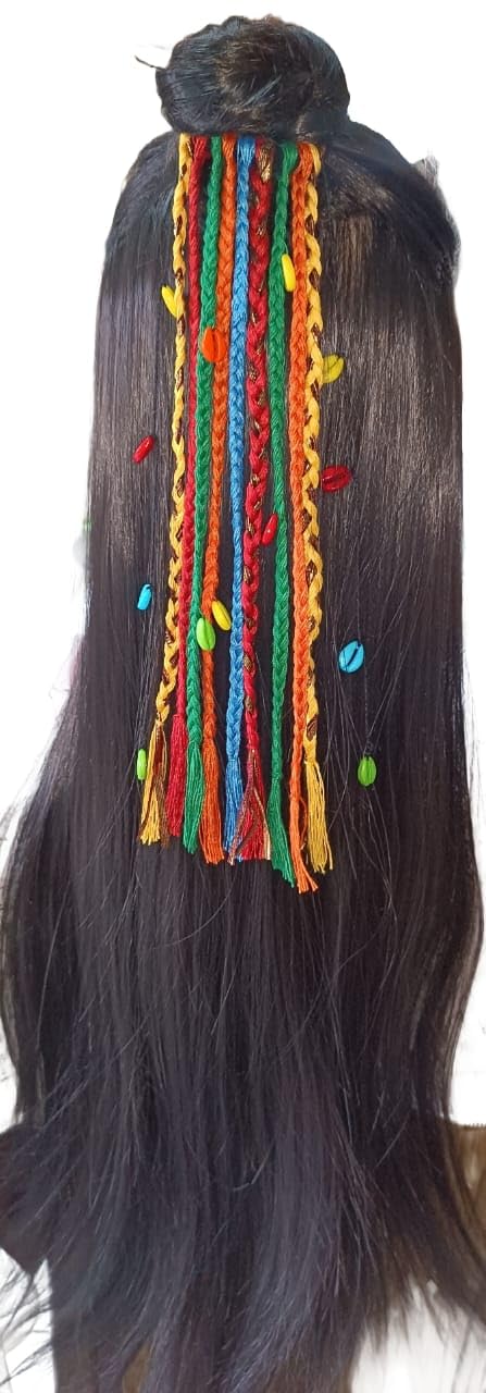 Hair string with band braided multi colour length approx 9 inches for all type of hair. (B0DFQDYRQH) Amazon Price History, Amazon Price Tracker