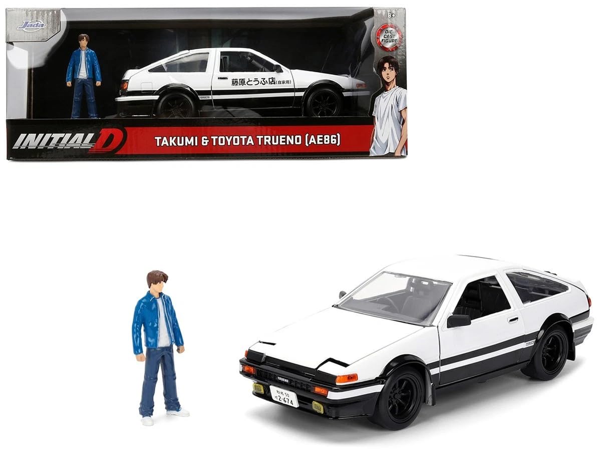 Amazon.co.jp: JADA TOYS 1/24 頭文字D 藤原拓海 and トヨタ トレノ