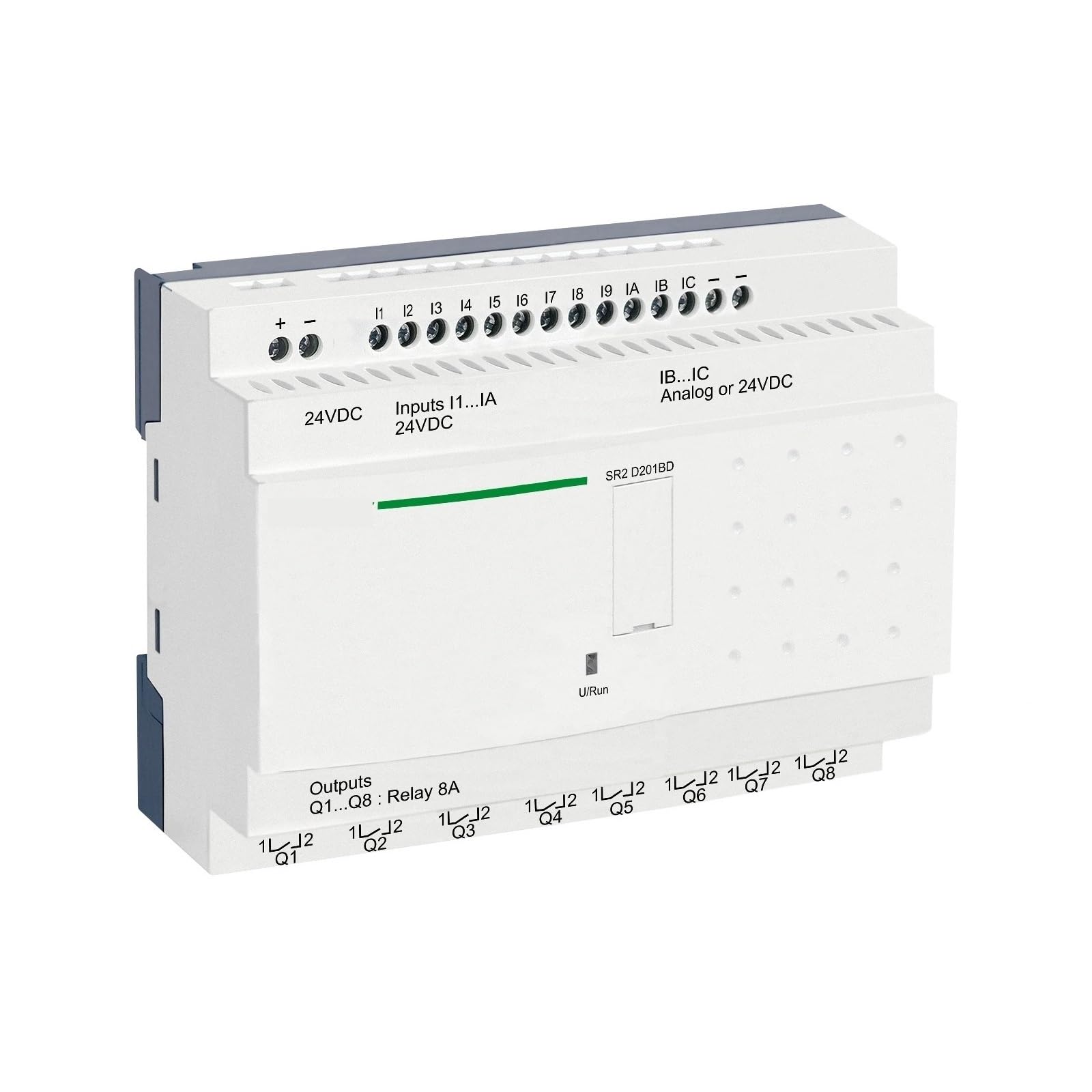 ZVQYSGIW SR2D201BD relay DC - no clock - no display