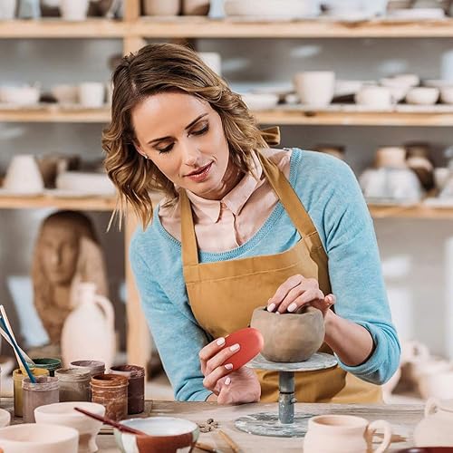 Miniatura 3 de VILLCASE 2 juegos de raspador de goma para modelar arcilla de silicona escobilla de goma escultura de arcilla escultura de arcilla kit de