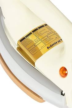 Admiral Heavy Weight Dry Iron, 2400 Input Watt with Ceramic