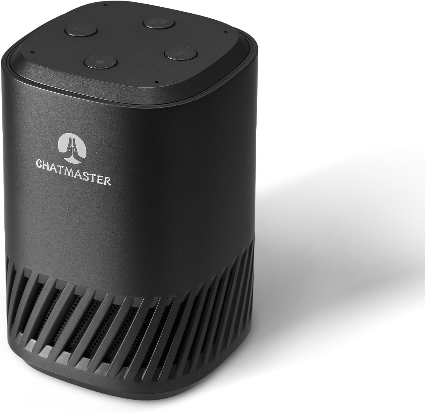 Chatmaster Cube: World's First ChatGPT-Enabled Smart Speaker with Built-in Alexa – Voice-Control AI Assistant for Smart Home & Music Streaming (Matt Black)