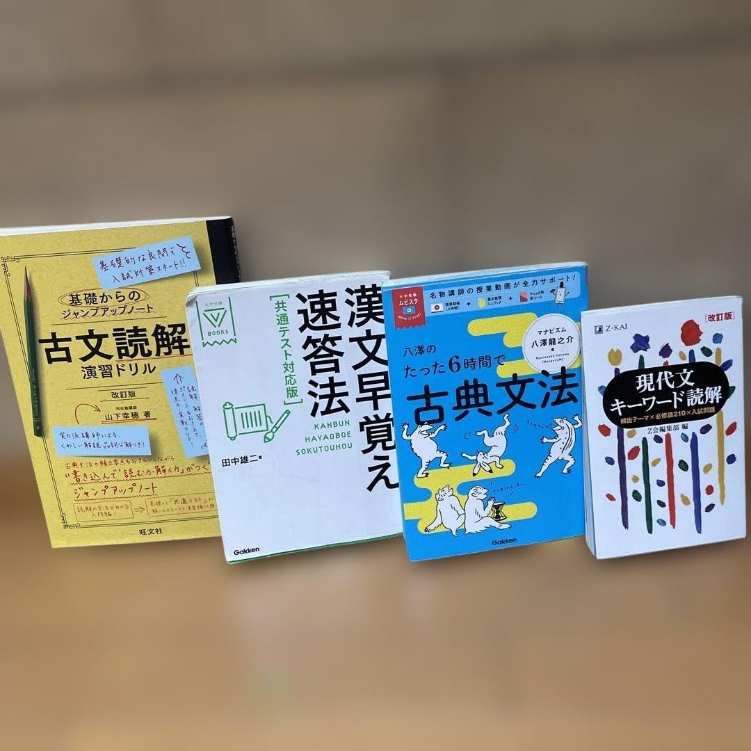 現代文・古文・漢文解説書セット 古文.漢文.現代文セット 参考書 まとめ 現代文 古文 漢文 古典