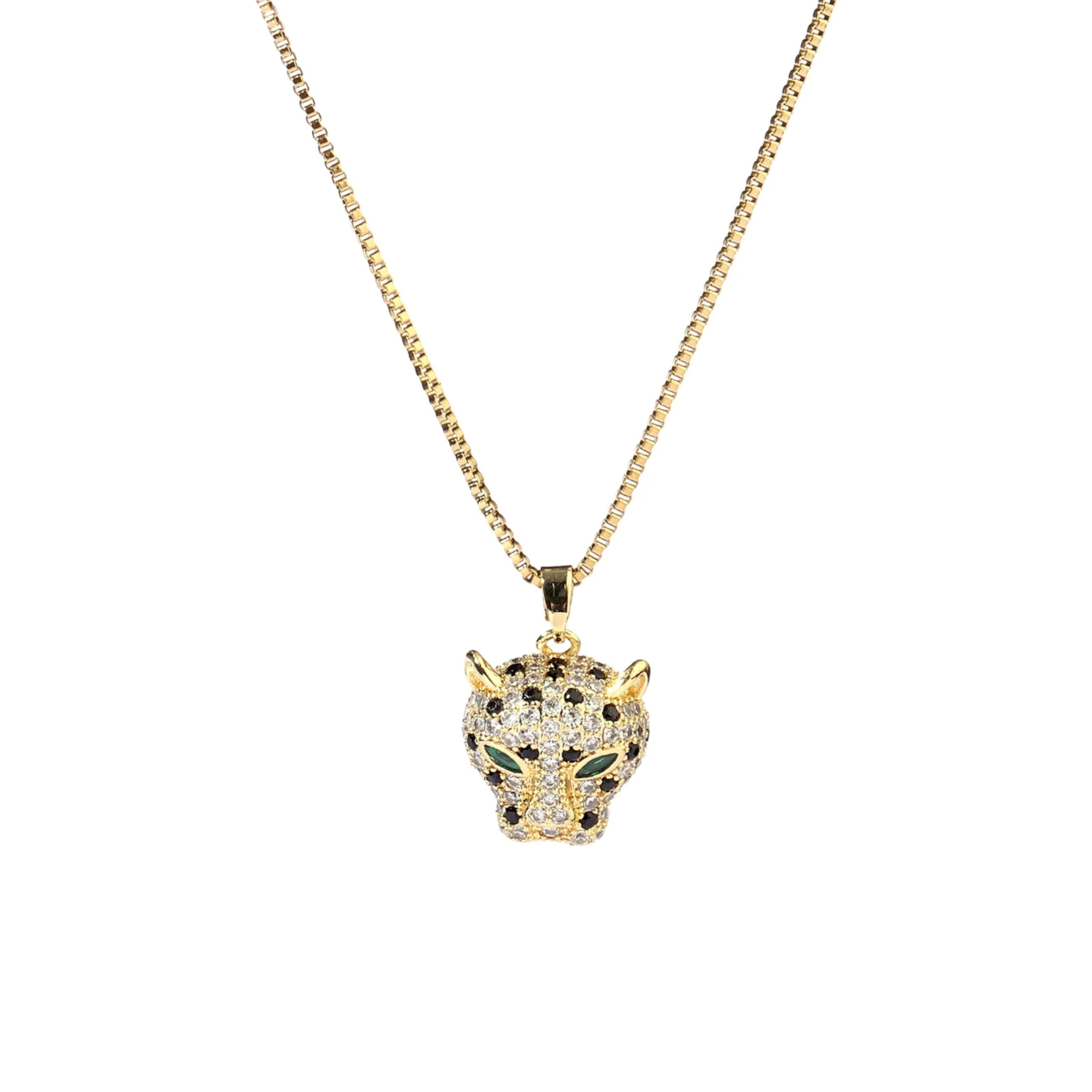 SALTY Studded Panther Neck Chain | Adjustable Necklace | Spooky Designs | Fancy & Stylish | Fashion Jewellery for Gifting | Accessories for Everyday Wear (B0DCS6L3CR) Amazon Price History, Amazon Price Tracker