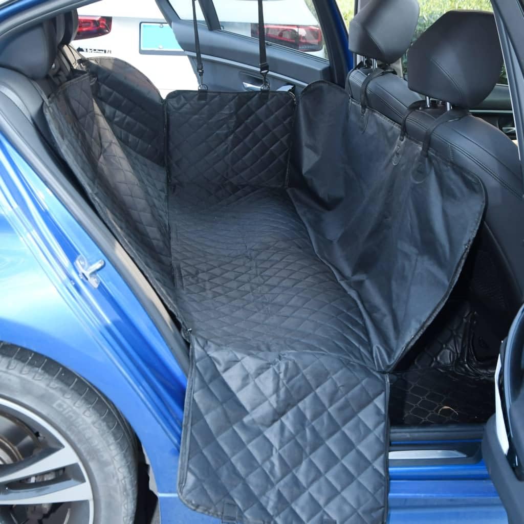 Funda para asiento de coche para perros, protector de asiento trasero universal antideslizante y antiarañazos, hamaca para mascotas de tela Oxford 600D, 137x46x50 cm, 4 capas, para perros medianos y g