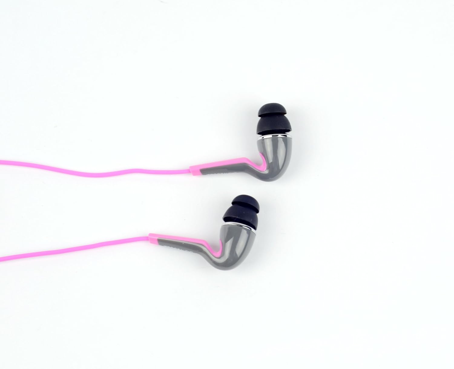 iFrogz IF-SAR-PNK Sarus Ear buds with Mic - Wired Headsets - Retail Packaging - Pink